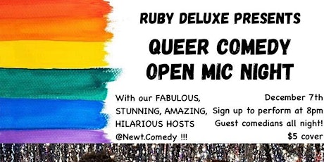 Queer Comedy Open Mic