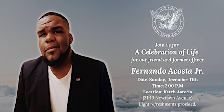 A Celebration of Life for Fernando Acosta Jr.