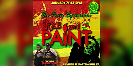 R&B & Paint™️ presents Reggae & Paint  at the Book Club on High