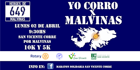 Imagen principal de Yo Corro x Malvinas (San Vicente Corre)