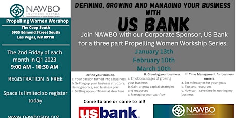 NAWBO SNV - Propelling Women Series - Growing Your Business