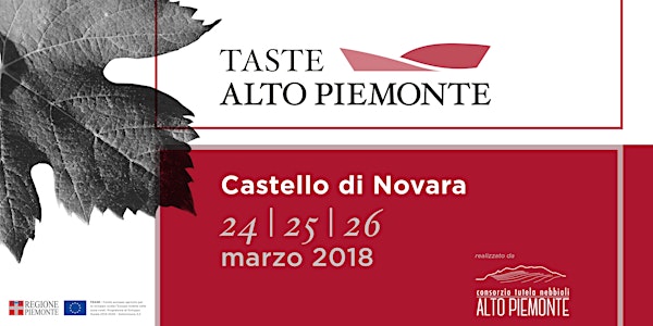 TASTE ALTO PIEMONTE 2018