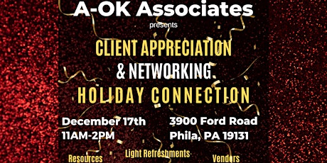 AOK Business Services' Client Appreciation & Networking Holiday Connection