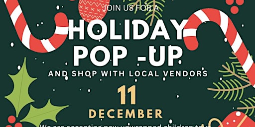 Holiday Pop-up and Toy Drive