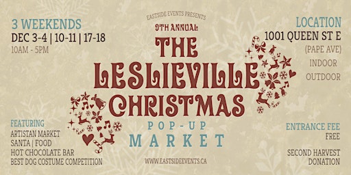 Leslieville Christmas Pop-up Market
