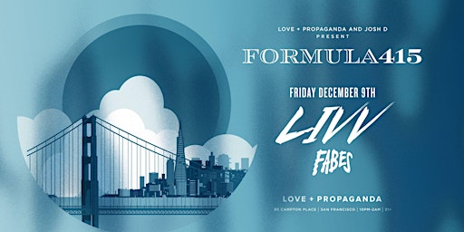 FREE TICKET for Special Guest Dj LIVV at Formula 415 | HipHop-Top40s