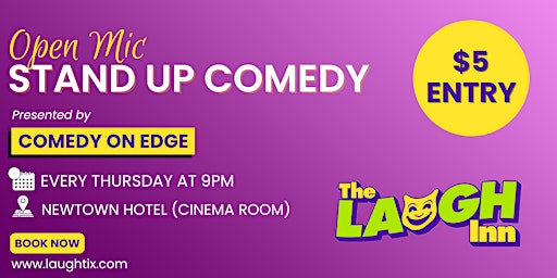 $5 Comedy Show | Amateur Open Mic | The Laugh Inn