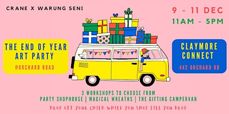 End of Year Art Party with Warung Seni X Crane
