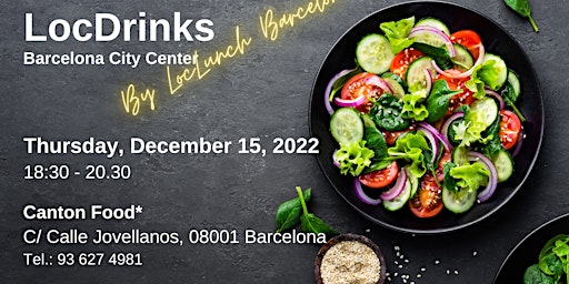 LocDrinks Barcelona - Universitat -  Thursday, December 15, 2022