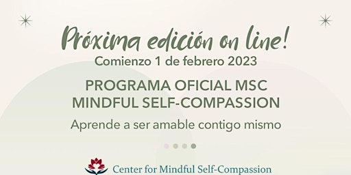 Taller Gratuito curso MSC (Mindfulness & SelfCompassion)
