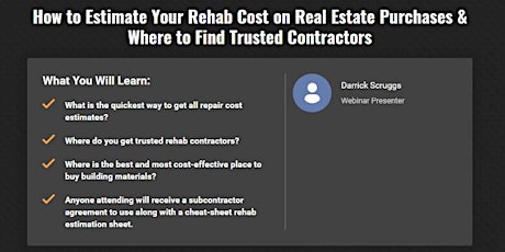 How to Estimate Your Rehab Cost on Real Estate Purchase