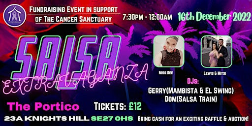 Salsa Extravaganza - Fundraising Event in support of The Cancer Sanctuary