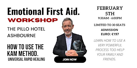 EMOTIONAL FIRST AID - LEARN THE KARL ANTHONY METHOD