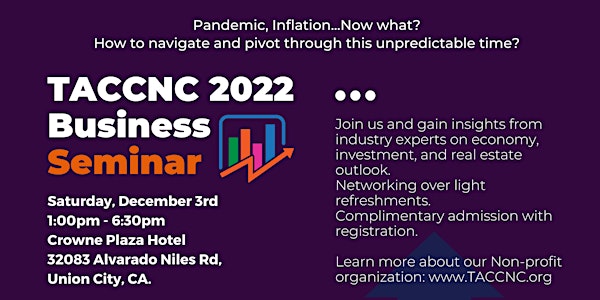TACCNC 2022  Business Seminar - Free Event