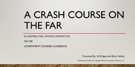 FAR Crash Course