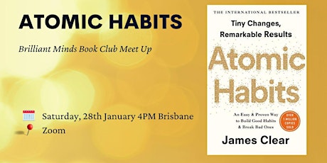 Imagem principal do evento Atomic Habits by James Clear - Book Club Meetup