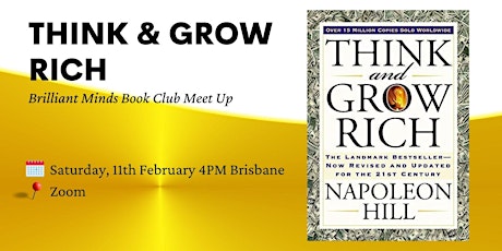Think & Grow Rich - Book Club Meetup primary image