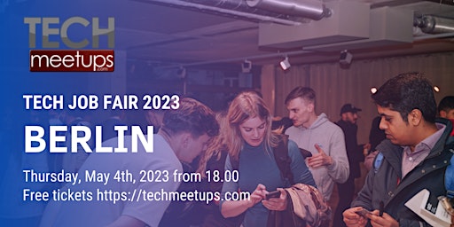Berlin Tech Job Fair 2023 primary image