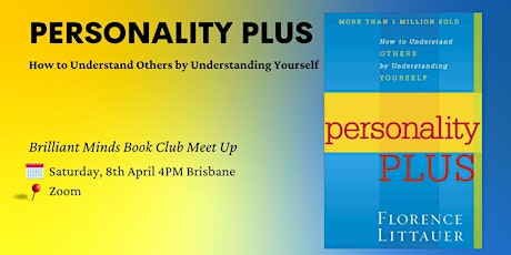 Personality Plus - Book Club Meetup