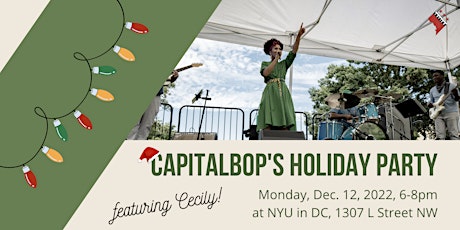 CapitalBop's holiday party 2022 