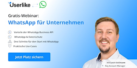 Gratis-Webinar: WhatsApp für Unternehmen