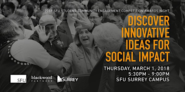 SFU SCEC Awards Night and Community Dialogue – Surrey