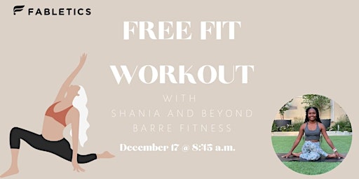 FREE WORKOUT: 35 min FIT workout with Shania and Beyond Barre Fitness