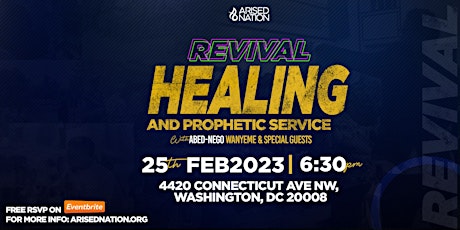 [REVIVAL SERVICE] HEALING & PROPHETIC