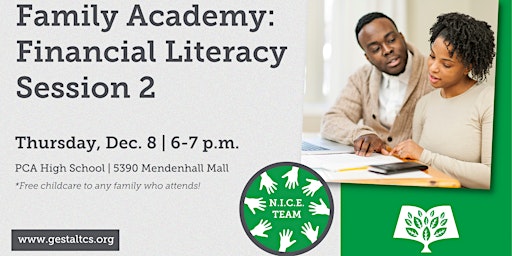 Family Academy: Financial Literacy - Session 2