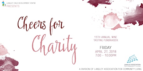 2018 Cheers for Charity- Annual Wine Tasting Fundraiser primary image