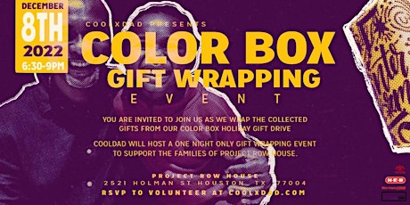 Color Box Gift-Wrapping Event