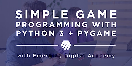 FREE Simple Game Programming with Python 3 + PyGame Workshop