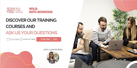 Wild Info Session - Discover our training courses and ask us your questions