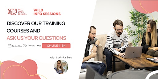 Wild Info Session - Discover our training courses and ask us your questions