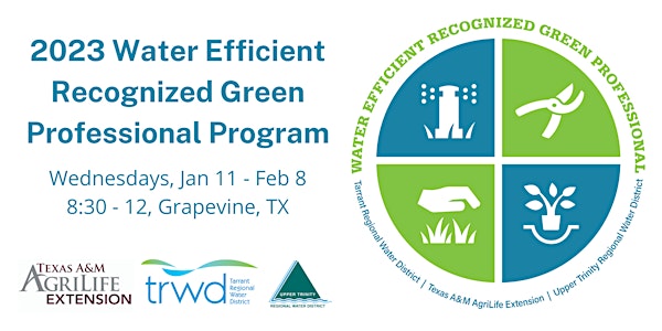 2023 Water Efficient Recognized Green Professional Program