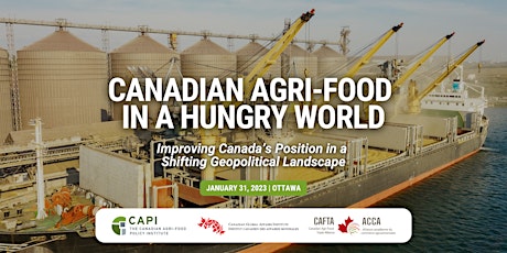 Canadian Agri-Food in a Hungry World