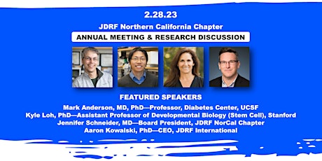 JDRF Northern California Chapter Annual Meeting & Research Update