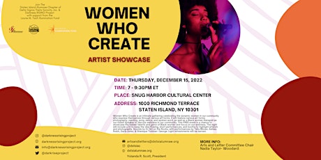 Women Who Create: Artist Showcase