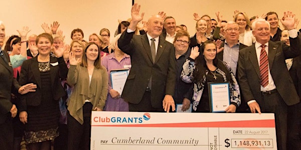 Cumberland ClubGRANTS Preparing a Successful Grant Workshop- 19 & 26 April 2018