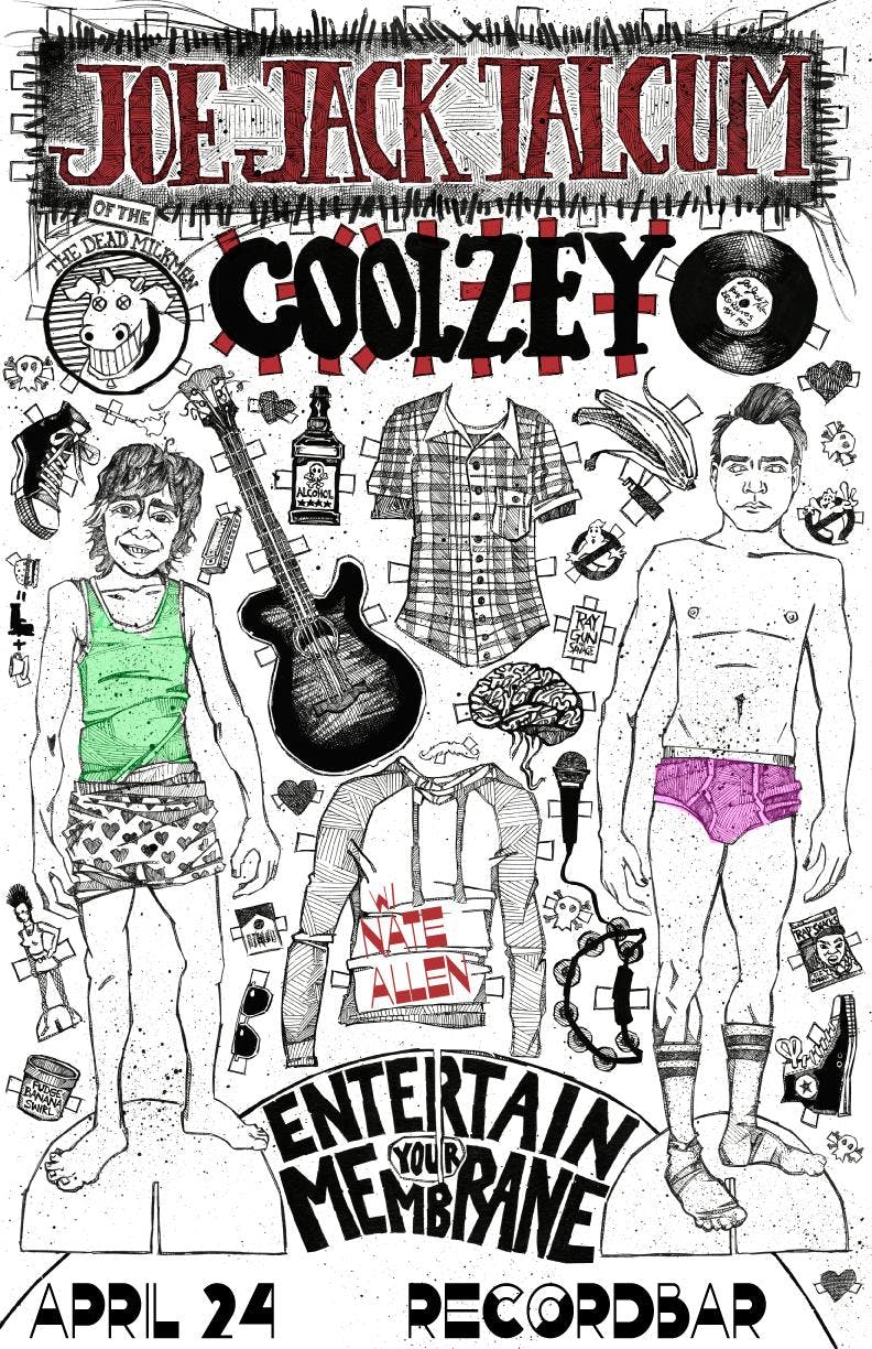 Joe Jack Talcum and Coolzey Entertain Your Membrane w/ Destroy Nate Allen