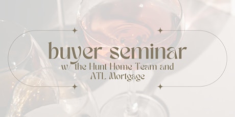 Hunt Home Team Buyer Seminar