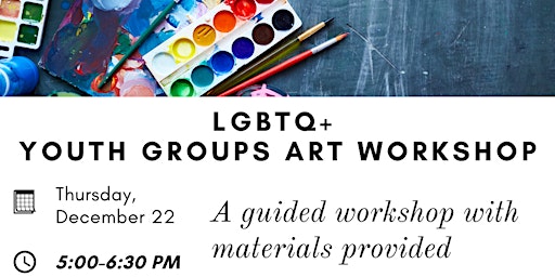 Free LGBTQ+ Art Class with the Delaplaine Arts Center!