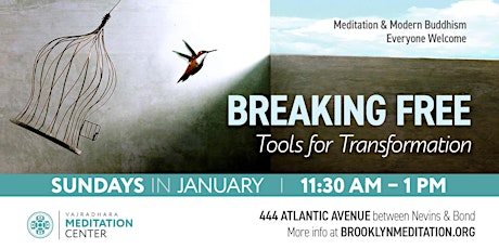 Breaking Free: Tools for Transformation: Sundays in January