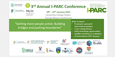 3rd Annual I-PARC Conference
