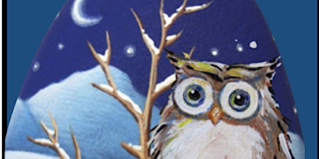 "Snowy Owl" Paint Craze at Holyoke Turn Hall on Wed, Jan 4th • 6:30-8:30 pm