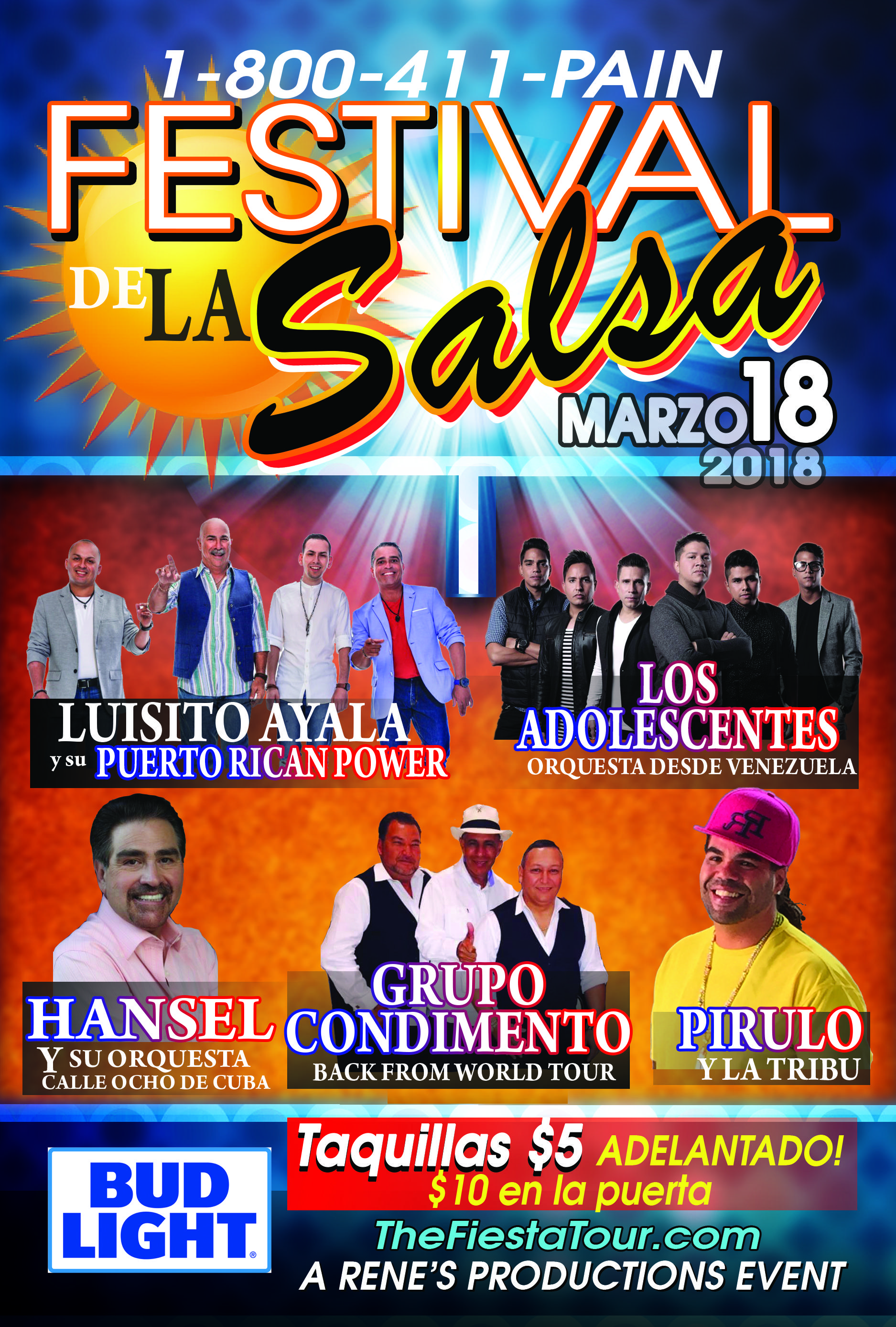 Festival De La Salsa - 18 MAR 2018