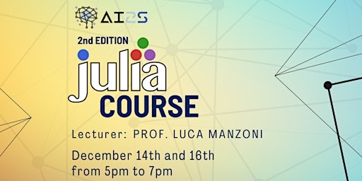 AI2S Julia Course, 2nd edition