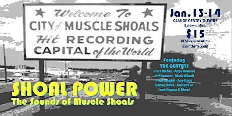 SHOAL POWER: The Sounds of Muscle Shoals, FRIDAY Performance