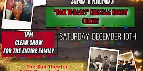 Darius Bradford & Friends - Clean Christmas Comedy/Concert