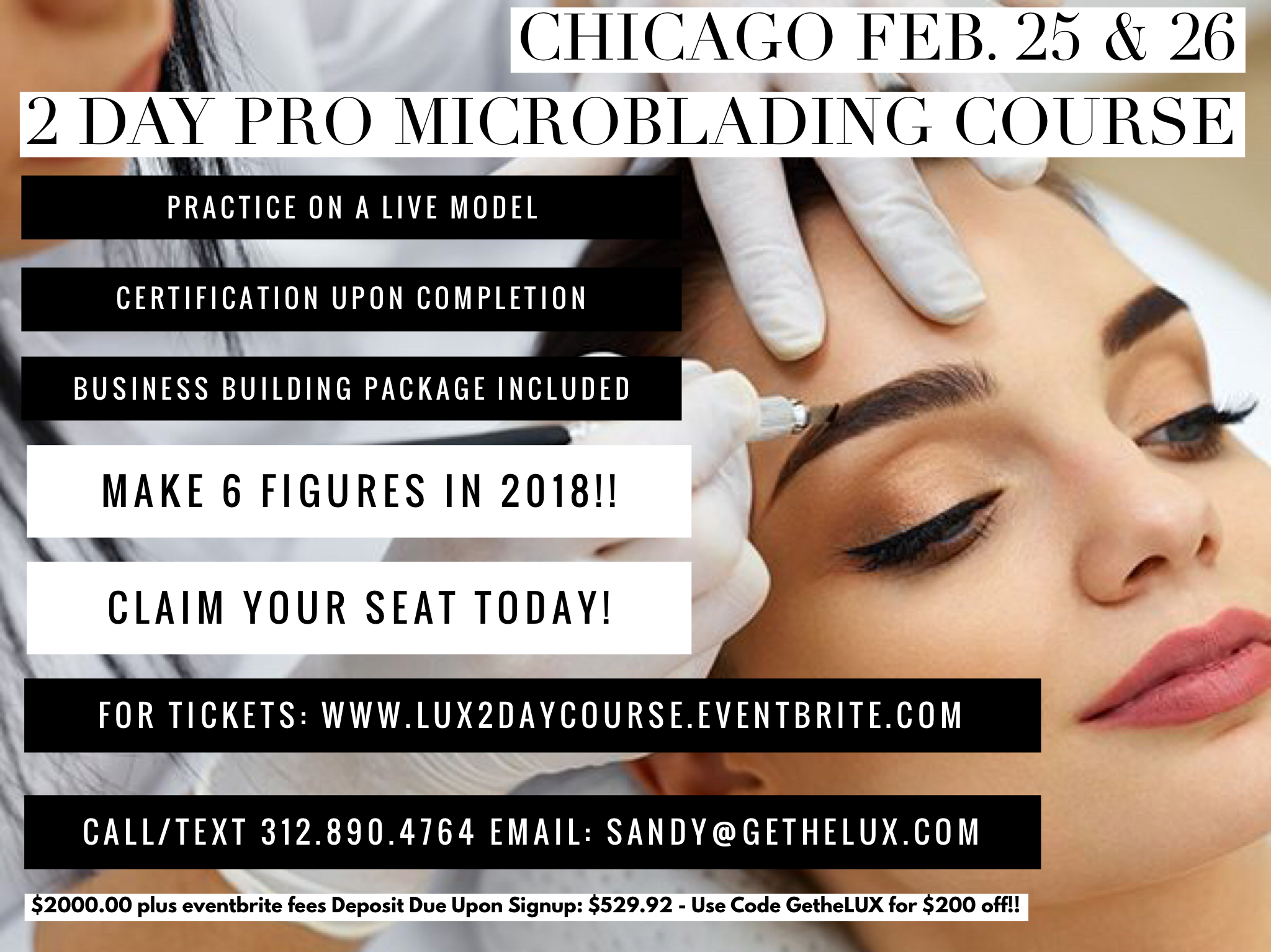 Pro Microblading Two Day Course 